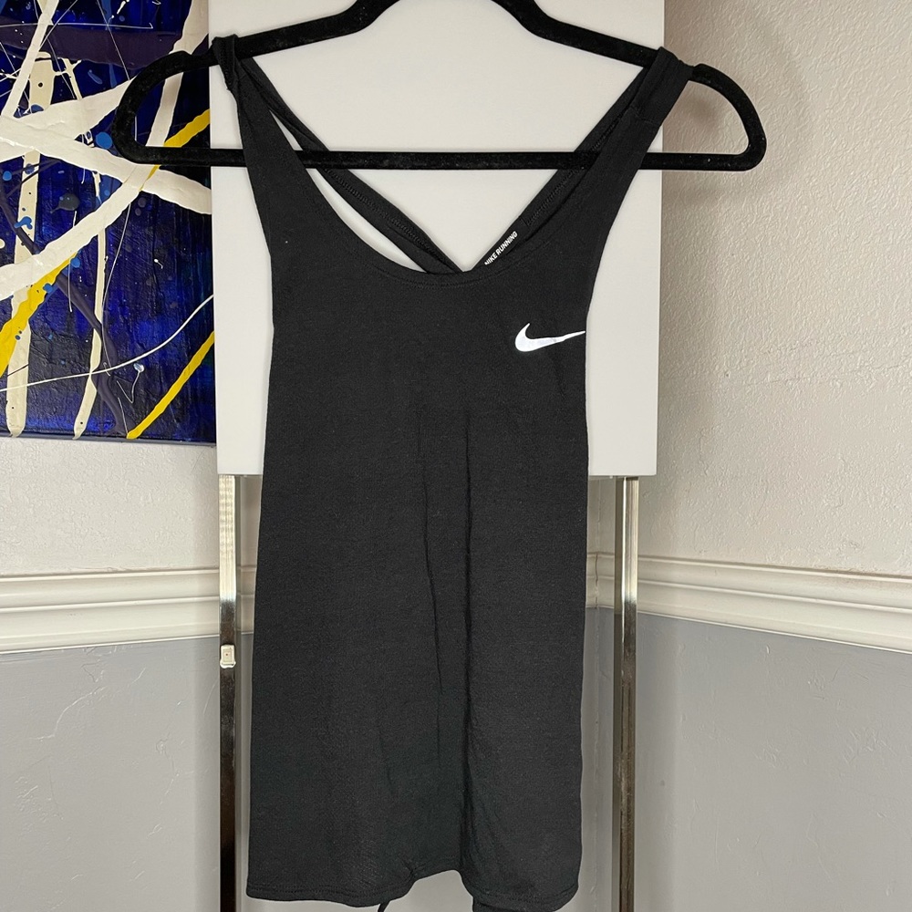 Nike cross back tank black size XS never worn